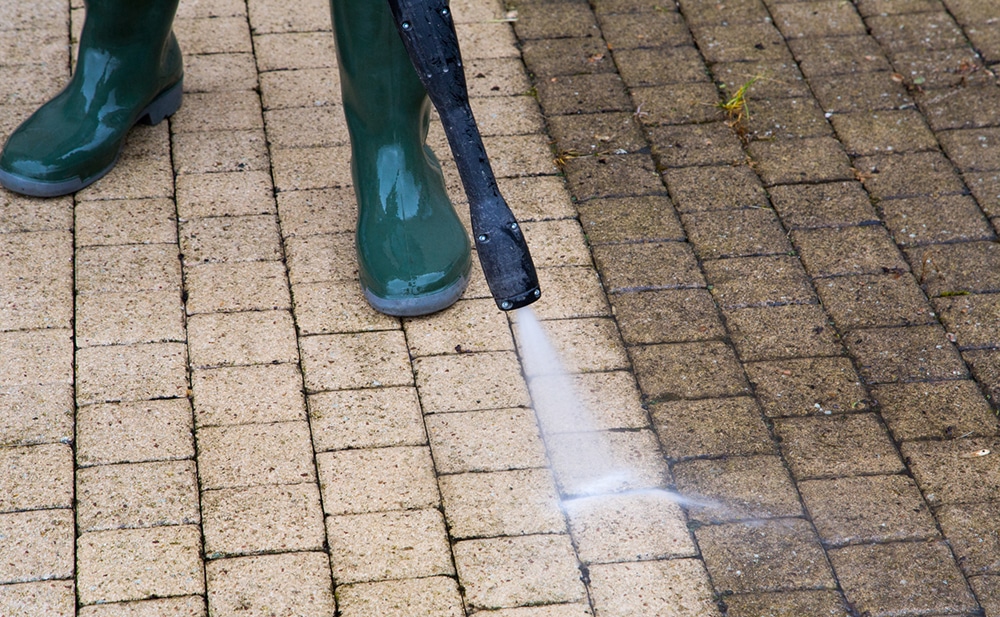 power-washing